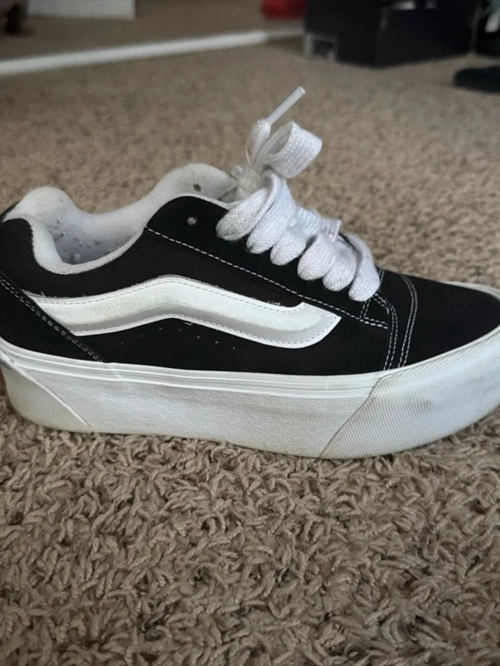 Vans two sole white